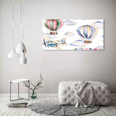 Foto auf Acryl Flugzeuge und Ballons