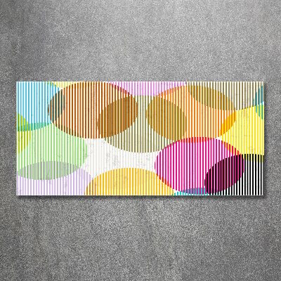 Bild auf Acrylglas Farbige Kreise