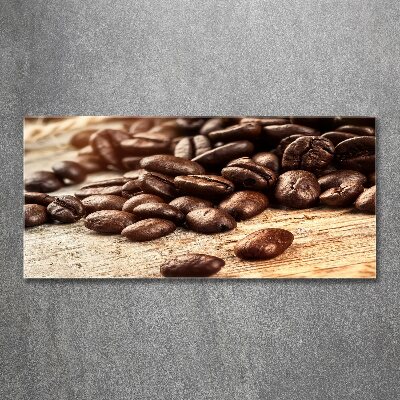Acrylbild Fotodruck Kaffeebohnen