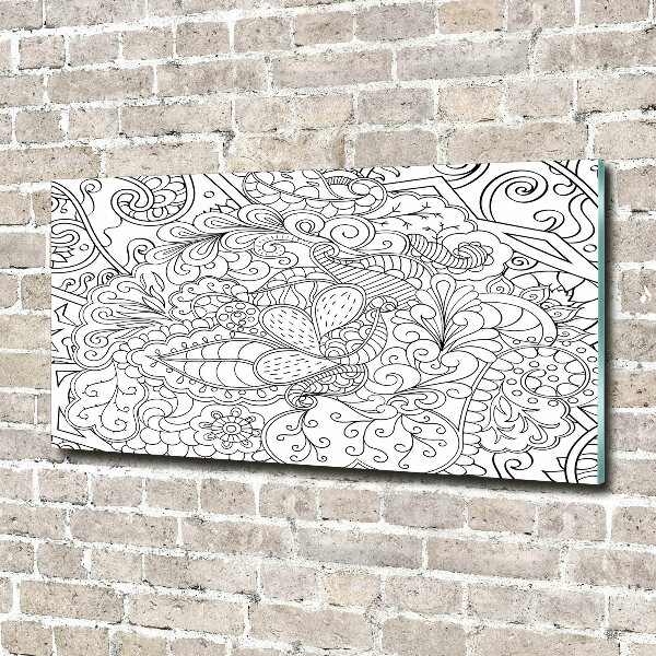 Acrylglas-Druck Ornamente