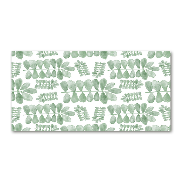 Bild auf Acrylglas Grüne Blätter