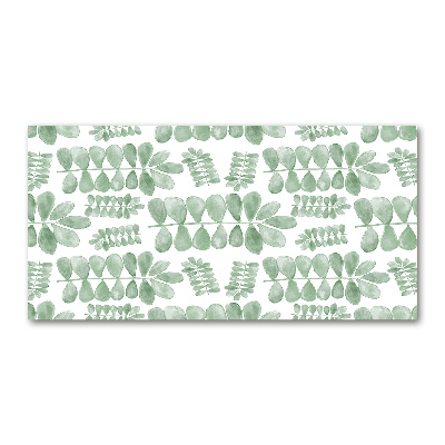 Bild auf Acrylglas Grüne Blätter