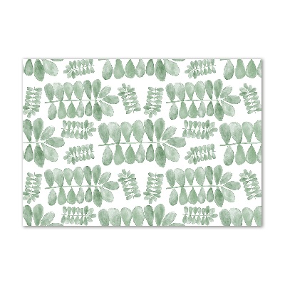 Bild auf Acrylglas Grüne Blätter