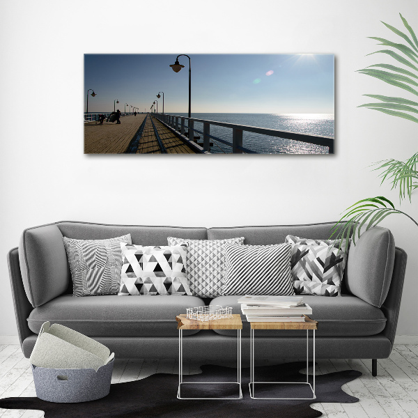 Acrylglas-Druck Pier in Gdynia
