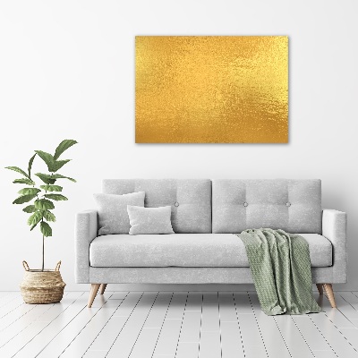 Foto auf Acryl Goldfolienhintergrund