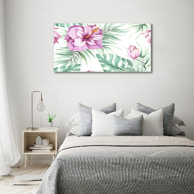 Bild auf Acrylglas Hawaiianische Blumen