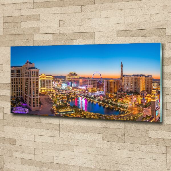 Acrylbild Fotodruck Las Vegas, USA