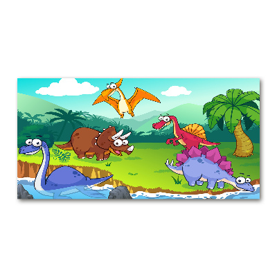Bild auf Acrylglas Dinosaurier