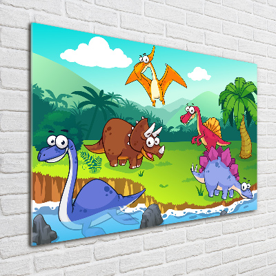 Bild auf Acrylglas Dinosaurier