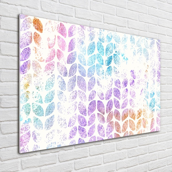 Bild auf Acrylglas Bunte Blätter