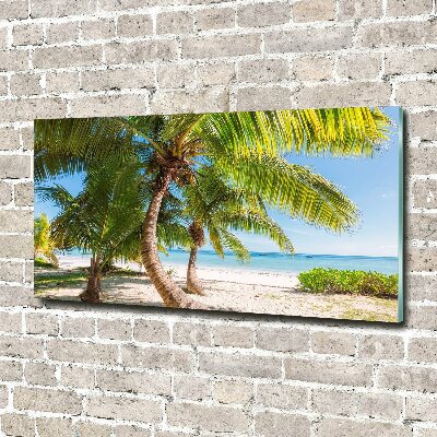 Foto auf Acryl Tropischer Strand