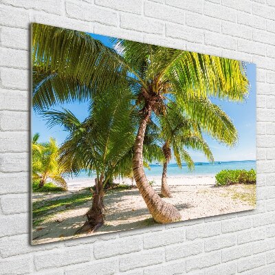 Foto auf Acryl Tropischer Strand