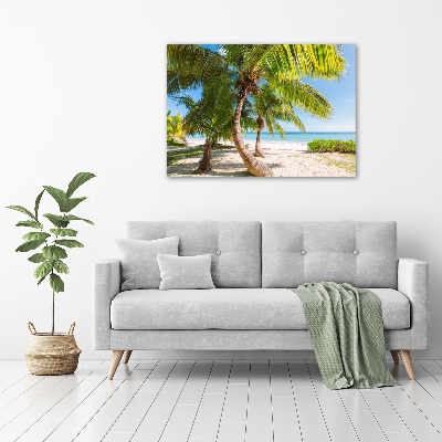 Foto auf Acryl Tropischer Strand