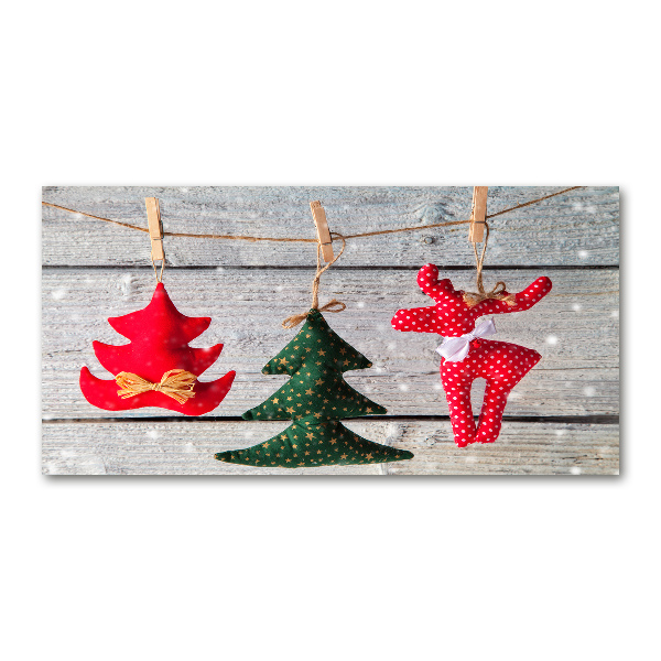 Foto auf Acryl Dekorationen an einer Schnur