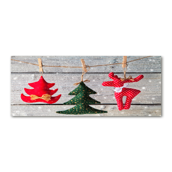 Foto auf Acryl Dekorationen an einer Schnur