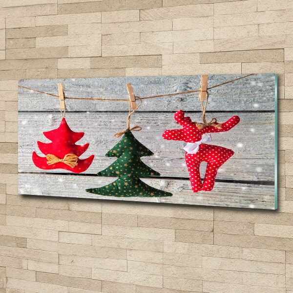 Foto auf Acryl Dekorationen an einer Schnur