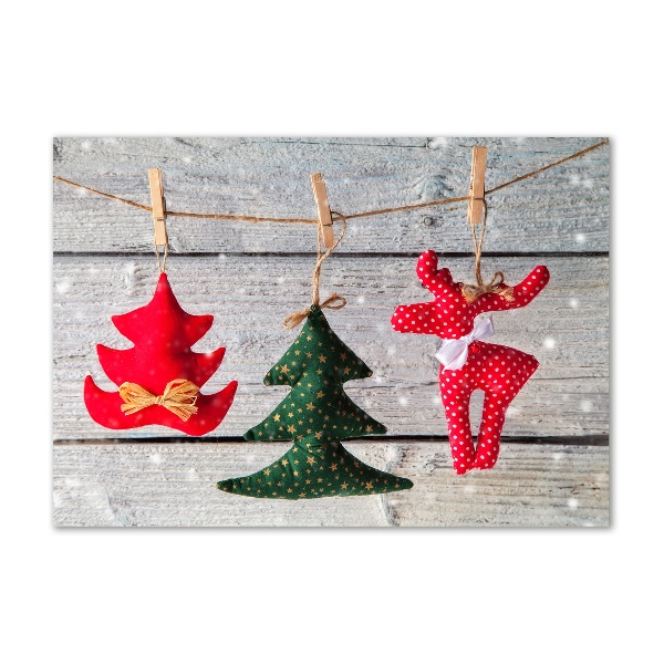 Foto auf Acryl Dekorationen an einer Schnur