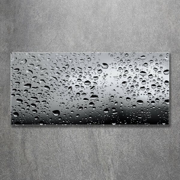 Bild auf Acrylglas Wassertropfen