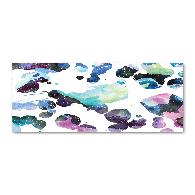 Acrylbild Fotodruck Farbenfrohe Galaxie