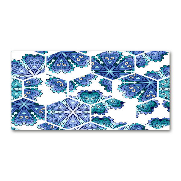 Acrylglas-Druck Mandala-Elemente