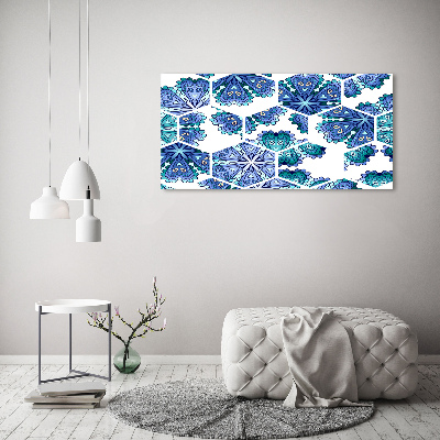 Acrylglas-Druck Mandala-Elemente