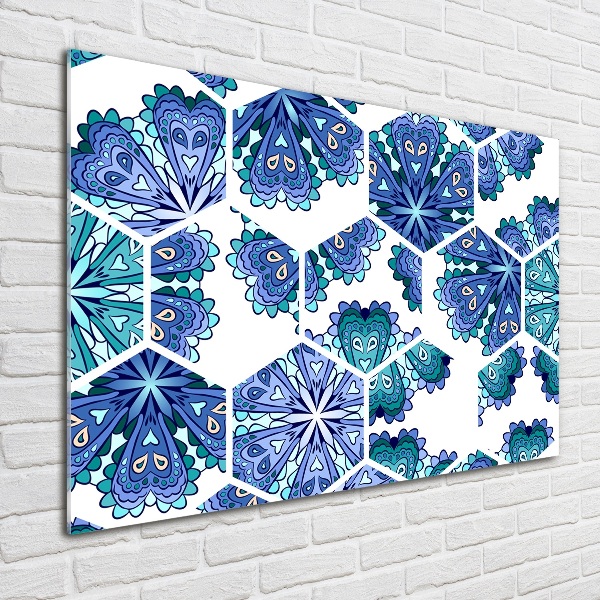 Acrylglas-Druck Mandala-Elemente