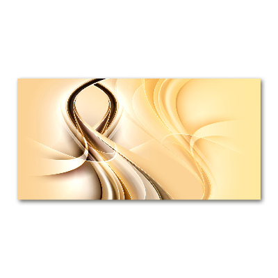 Acrylbild Fotodruck Abstrakte Wellen