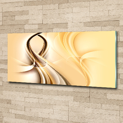 Acrylbild Fotodruck Abstrakte Wellen