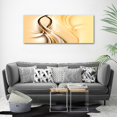 Acrylbild Fotodruck Abstrakte Wellen