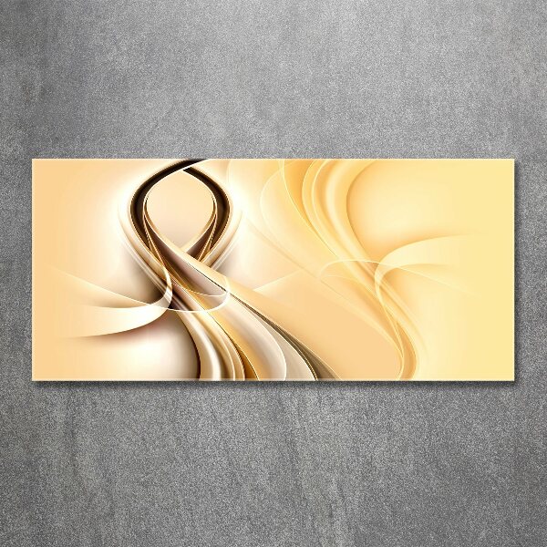 Acrylbild Fotodruck Abstrakte Wellen