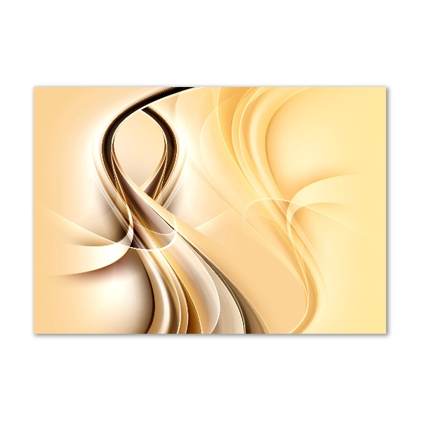 Acrylbild Fotodruck Abstrakte Wellen