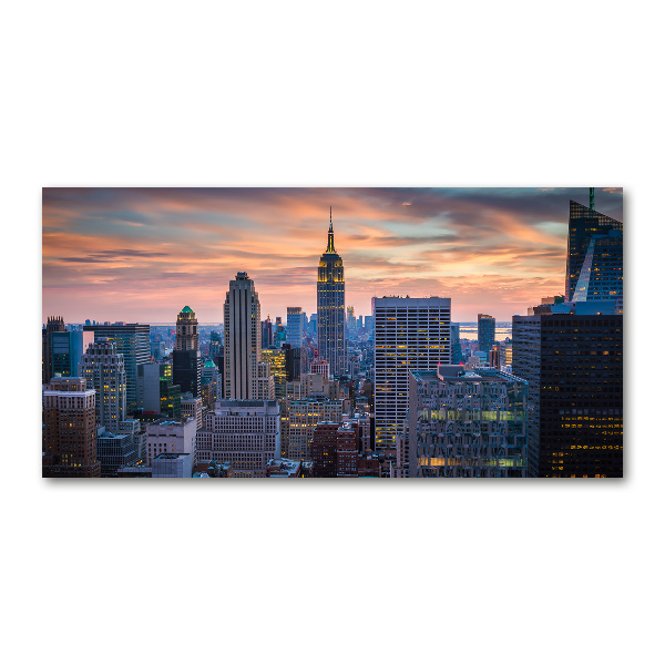 Acrylbild Fotodruck Manhattan, New York