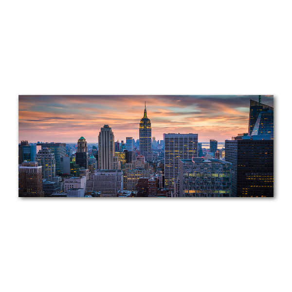 Acrylbild Fotodruck Manhattan, New York