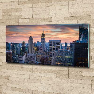 Acrylbild Fotodruck Manhattan, New York