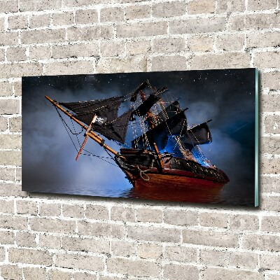 Acrylbild Fotodruck Piratenschiff