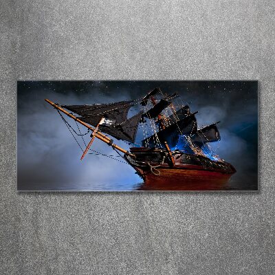 Acrylbild Fotodruck Piratenschiff