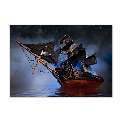 Acrylbild Fotodruck Piratenschiff