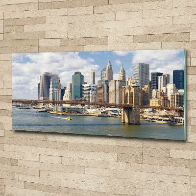 Acrylbild Fotodruck Manhattan, New York