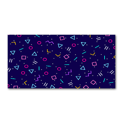 Bild auf Acrylglas Geometrischer Hintergrund