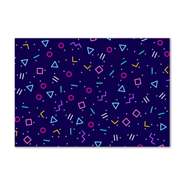 Bild auf Acrylglas Geometrischer Hintergrund