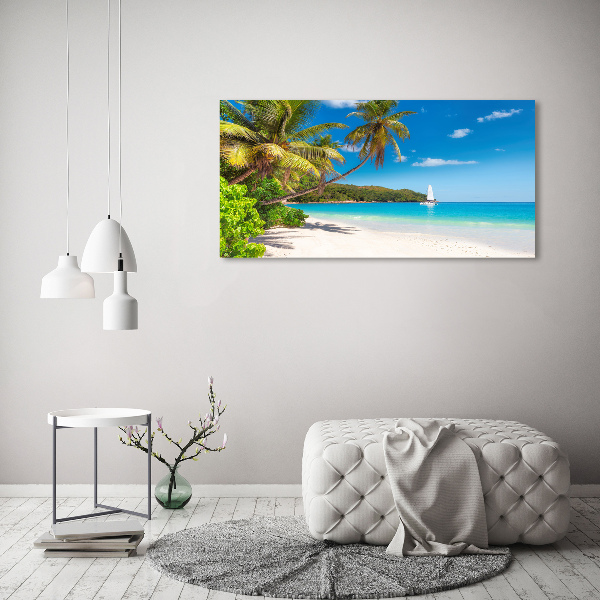 Bild auf Acrylglas Tropischer Strand