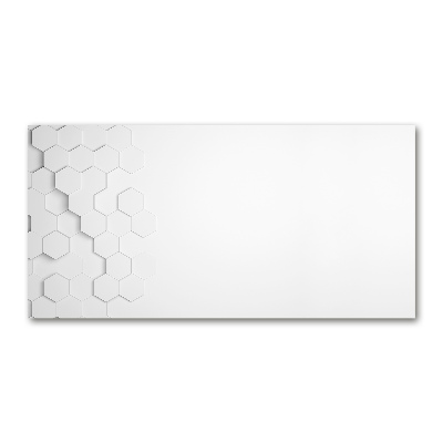 Bild auf Acrylglas Sechsecke Hintergrund