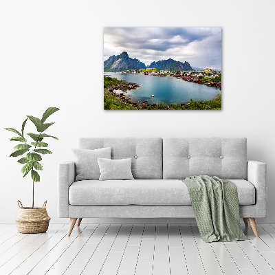 Bild auf Acrylglas Lofoten in Norwegen