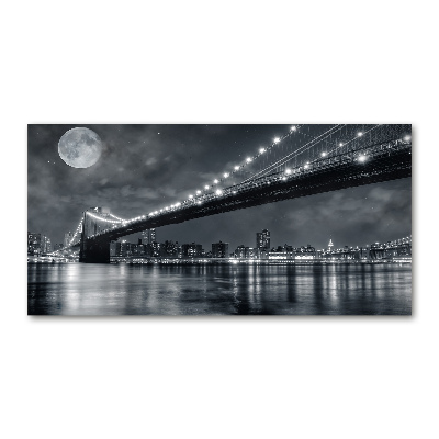 Bild auf Acrylglas Brooklyn Bridge