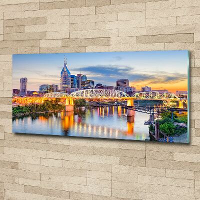 Acrylbild Fotodruck Tennessee Bridge USA