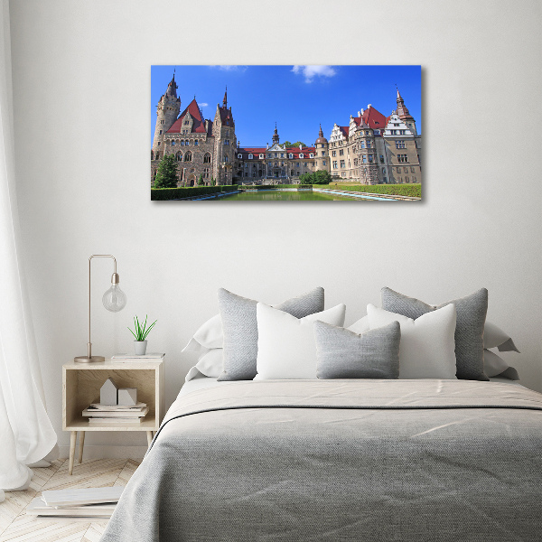 Bild auf Acrylglas Schloss Moszna, Polen