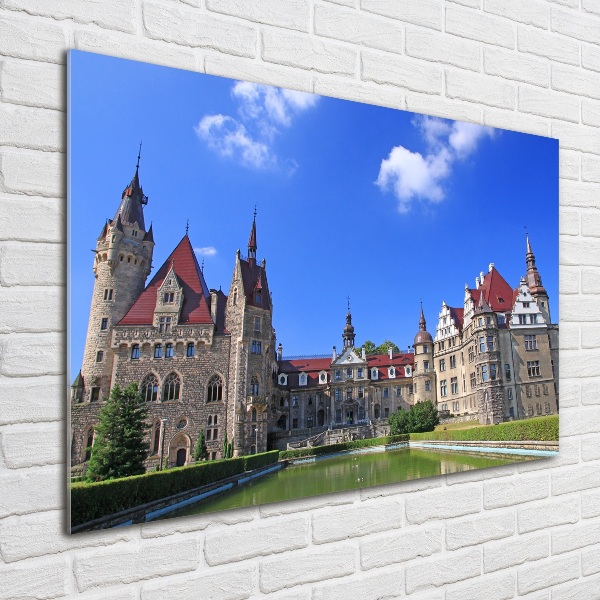 Bild auf Acrylglas Schloss Moszna, Polen