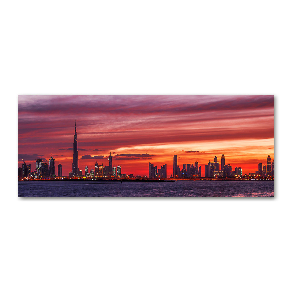 Acrylbild Fotodruck Sonnenuntergang in Dubai