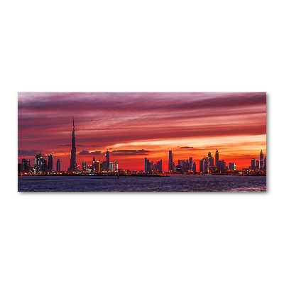 Acrylbild Fotodruck Sonnenuntergang in Dubai