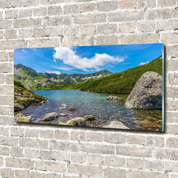 Acrylglas-Druck Tatra-Tal